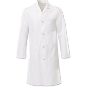 white long lab coat for professional and students