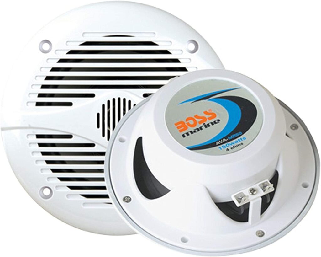 3. BOSS Audio MR60W Marine Speaker best marine speakers