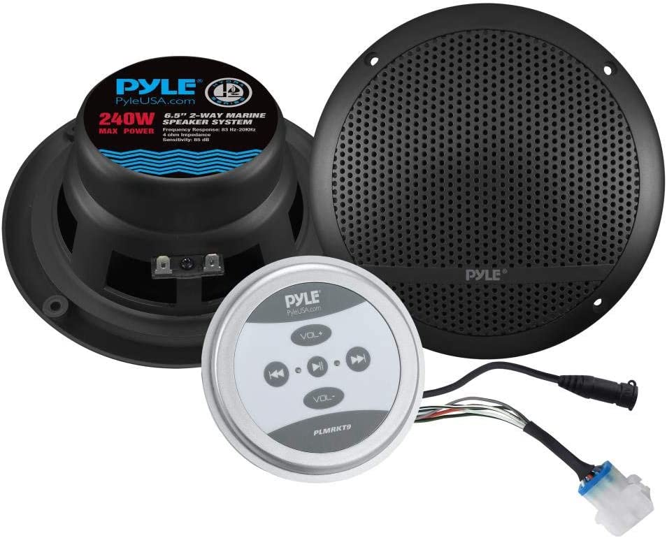 8. Pyle 6.5 INCHES Bluetooth Marine Speakers best marine speakers