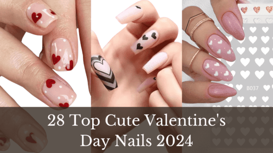 best pink valentines day nails in 2024