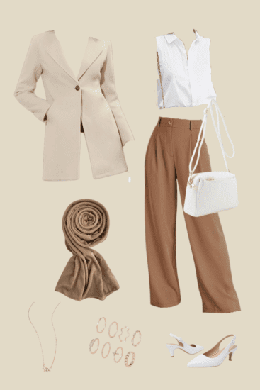 perfect fall outfit hijab modest fashion aesthetic